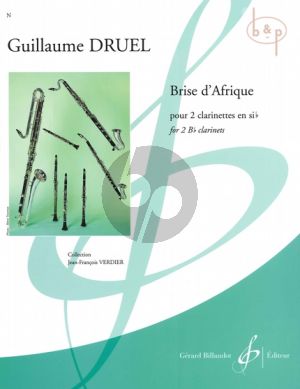 Brise d'Afrique (2 Clarinets in Bb)