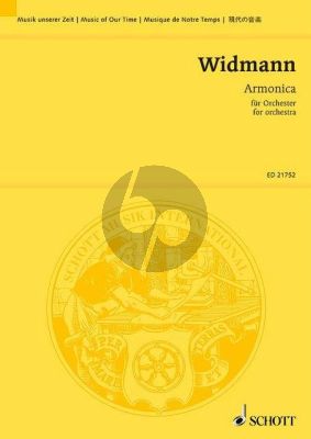 Widmann Armonica for Orchestra (Study Score) (2006)