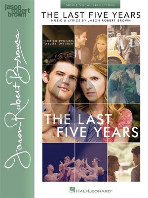 Brown The Last 5 Years Movie Vocal Selection Piano/Vocal/Guitar