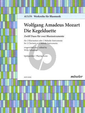 Mozart Kegelduette KV 487