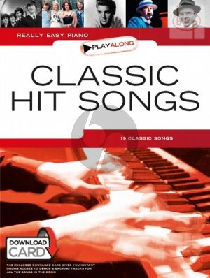 Really Easy Piano Playalong Classic Hit Songs