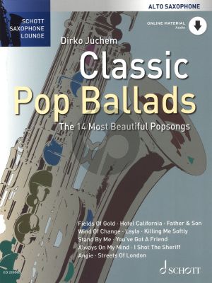 Classic Pop Ballads for Alto Sax and Piano (The 14 most beautiful Popsongs)