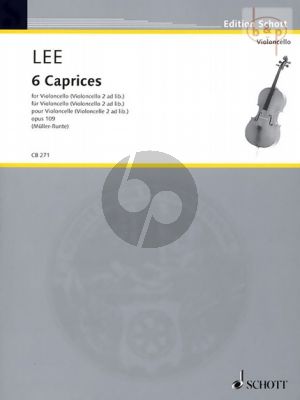 6 Caprices Op.109 for Violoncello