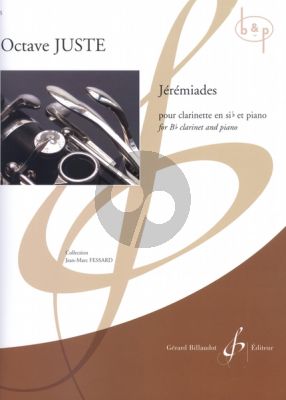 Jeremiades for Clarinet Bb and Piano