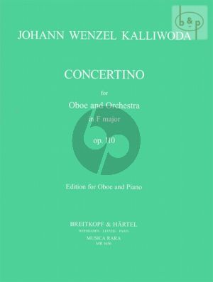 Kalliwoda Concertino F-major Op.110 Oboe and Orchestra (piano reduction) (edited by Han de Vries)