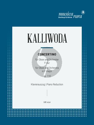 Kalliwoda Concertino F-major Op.110 Oboe and Orchestra (piano reduction) (edited by Han de Vries)