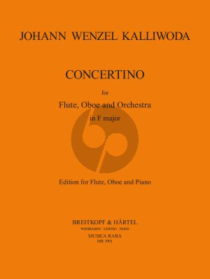 Kalliwoda Concertino F-Major Flute-Oboe-Orchestra (piano red.) (Voxman/Block)