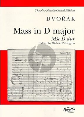 Mass D-major Op.86 SATB soli-SATB-Orch.[Organ] Vocal Score