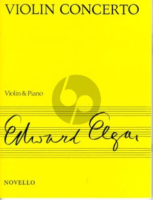 Elgar Concerto Op.61 Violin-Orchestra (piano red.)
