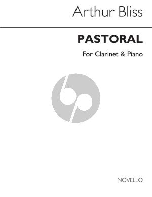 Bliss Pastoral Clarinet (in A or in Bb) and Piano