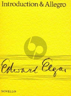 Elgar Introduction and Allegro Opus 47 for Strings (Study Score)