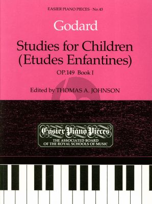 Godard Studies for Children Op.149 Vol.1 Piano (Edited by Thomas A. Johnson)