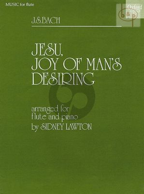 Jesu Joy of Man's Desiring Flute and Piano