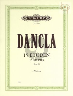 15 Etuden Op.68 Violine