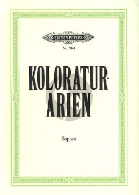 Koloratur Arien Sopran-Klavier