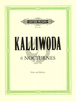 6 Nocturnes Op.186 Viola - Klavier