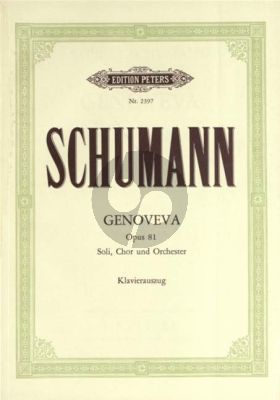 Schumann Genoveva Op.81 (Oper 4 Akten KA (Clara Schumann)