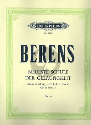 Neueste Schule der Gelauftigkeit Op.61 Vol.3 Klavier