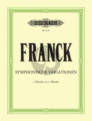 Variations Symphoniques 2 Klaviere (2 copies needed for performance)