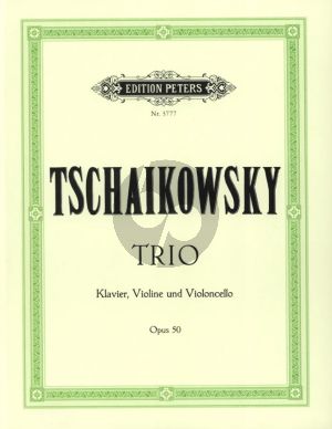 Tchaikovsky Trio a-minor Op.50 Violin-Violoncello-Piano (edited by Carl Hermann)