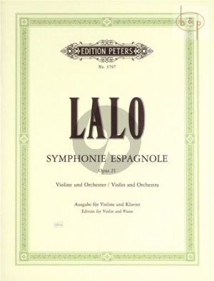 Symphonie Espagnole Op.21 Violin and Orchestra