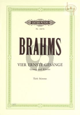 4 Ernste Gesange op.121