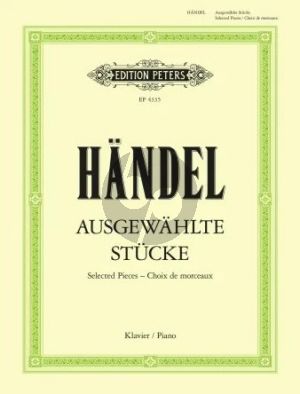 Handel Ausgewahlte Stucke Klavier (Robert Teichmüller)