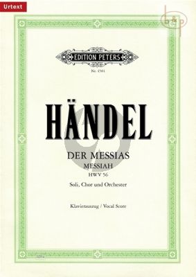 Messias / Messiah (HWV 56) (KA.) (Urtext von Schering/Soldan)