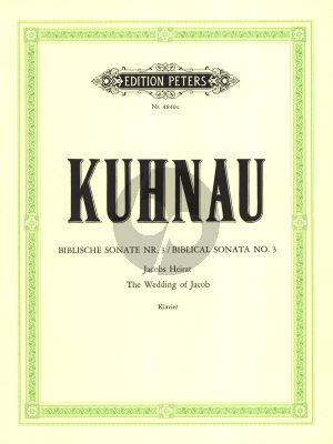 Kuhnau Biblische Sonate No. 3 Jacobs Heirat Cembalo