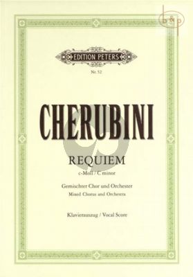 Requiem c-minor for Choir and Orchestra Vocal Score