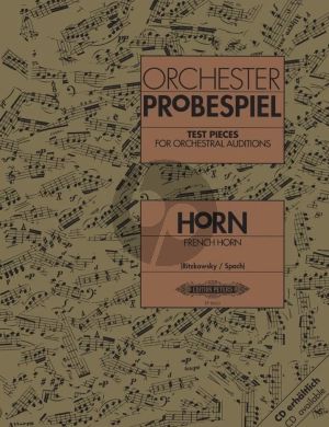 Orchester Probespiel für Horn / Wagner Tuba (Test Pieces for Orchestral Audition for French Horn) (Johannes Ritzkowsky und Alois Spach)