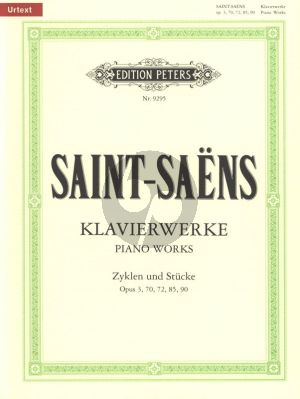 Saint-Saens Klavierwerke Op. 3 - 70 - 72 - 85 - 90 (Rolf-Dieter Arens)