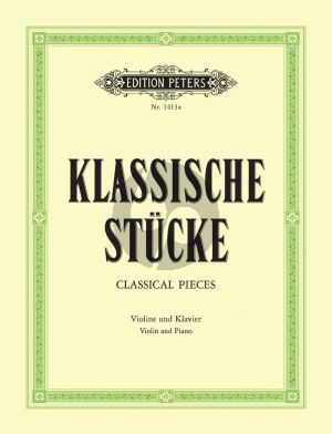 Album Klassische Stucke Vol. 1 fur Violine und Klavier (Friedrich Hermann)