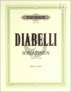 Diabelli Sonatinen Op.151 - 168 Klavier (Adolf Ruthardt)