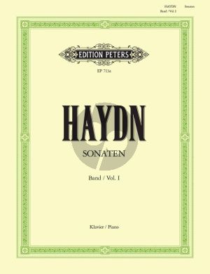 Haydn Klavier Sonaten Vol.1Klavier (Herausgegeben von Carl Adolf Martienssen) (Peters)