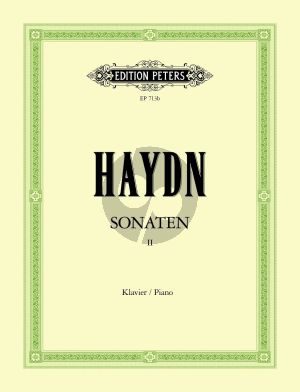 Haydn Klavier Sonaten Vol.2 Klavier (Herausgegeben von Carl Adolf Martienssen) (Peters)