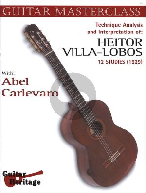 Carlevaro Masterclass Vol.3 Villa Lobos 12 Studies