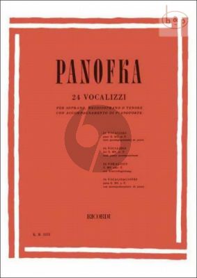 24 Vocalises Op. 81 Soprano-Mezzo-Soprano-Tenor