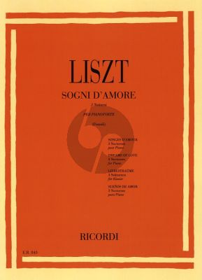 Liszt Liebesträume (3 Nocturnes)