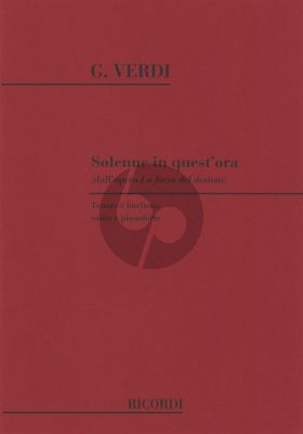 Verdi Solenne in Quest'Ora (Forza del Destino) (Tenor and Bariton)