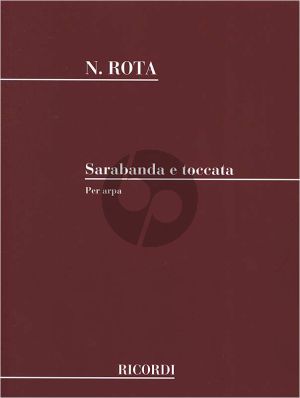 Rota Sarabande e Toccata Harp