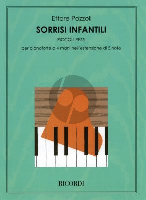 Pozzoli Sorrisi Infantili Piano 4 hands