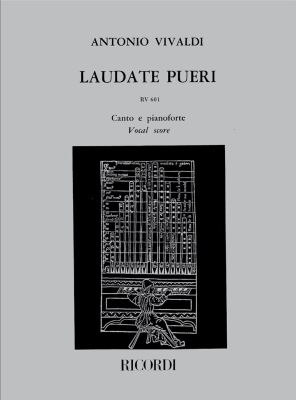 Vivaldi Laudate Pueri (Psalm 112) RV 601 Soprano and Orchestra (Vocal Score (lat./engl.) (Angelo Ephrikian)