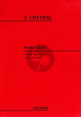 Cottrau Santa Lucia for High Voice and Piano (Napolitan Folksong)