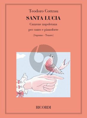 Cottrau Santa Lucia for High Voice and Piano (Napolitan Folksong)