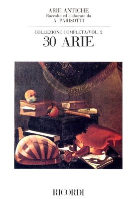 Arie Antiche 30 Arie Vol.2  Medium High Voice and Piano