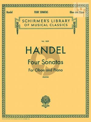 4 Sonatas for Oboe and Piano