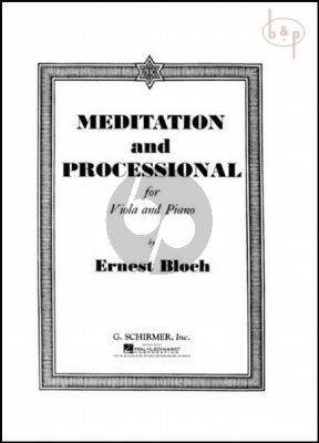 Meditation and Processional Viola-Piano