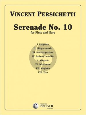 Persichetti Serenade No.10 Flute and Harp