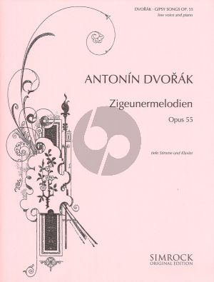 Dvorak Zigeunermelodien op.55 (Alto/Baritone) (germ./engl./czech.) (Simrock)